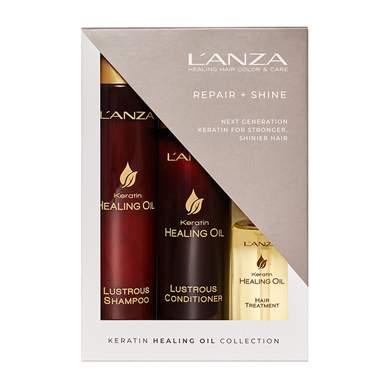 Lanza Keratin Healing Oil Shampoo store Duo