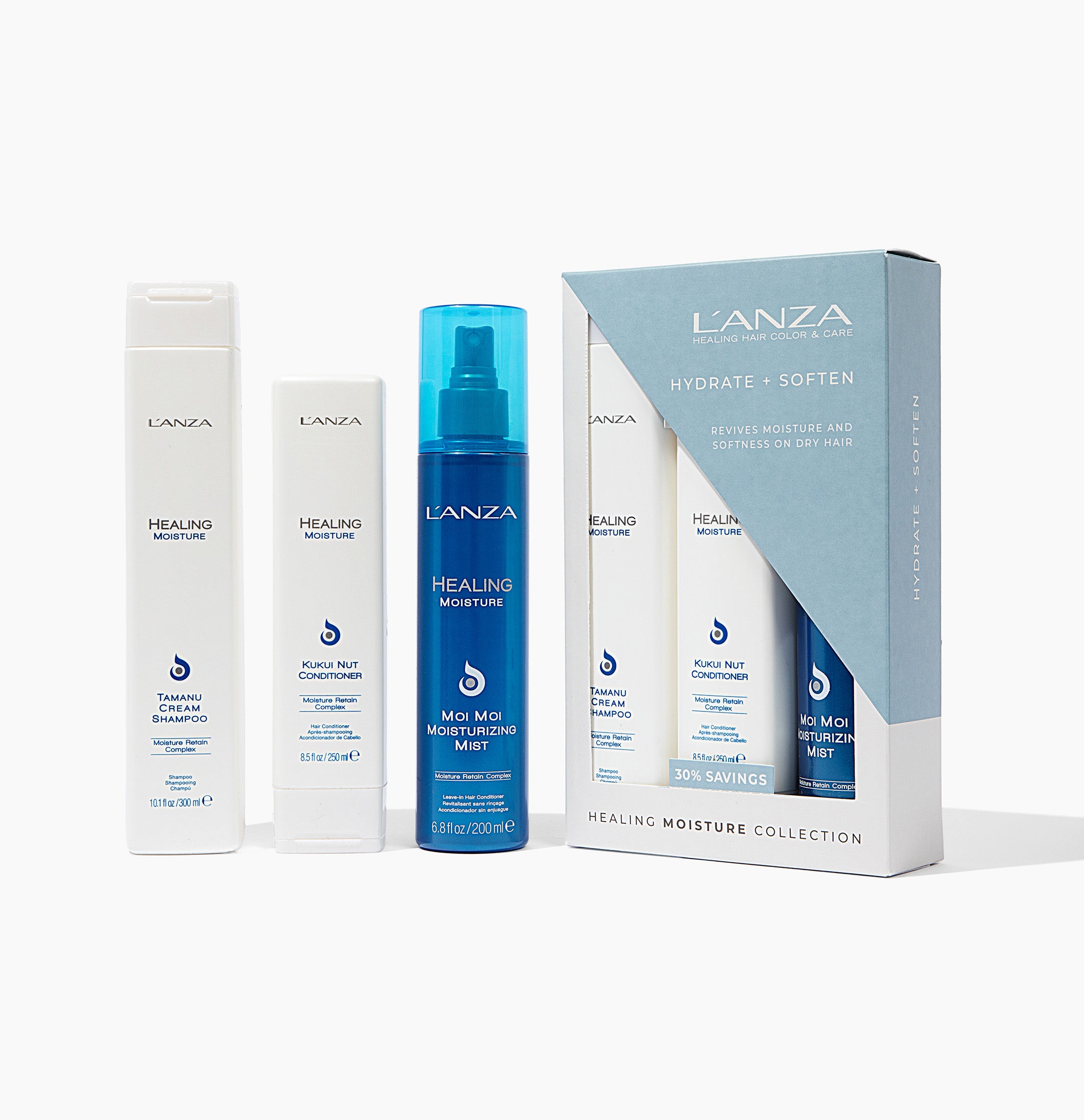 Lanza Illuminate store & Hydrate Set