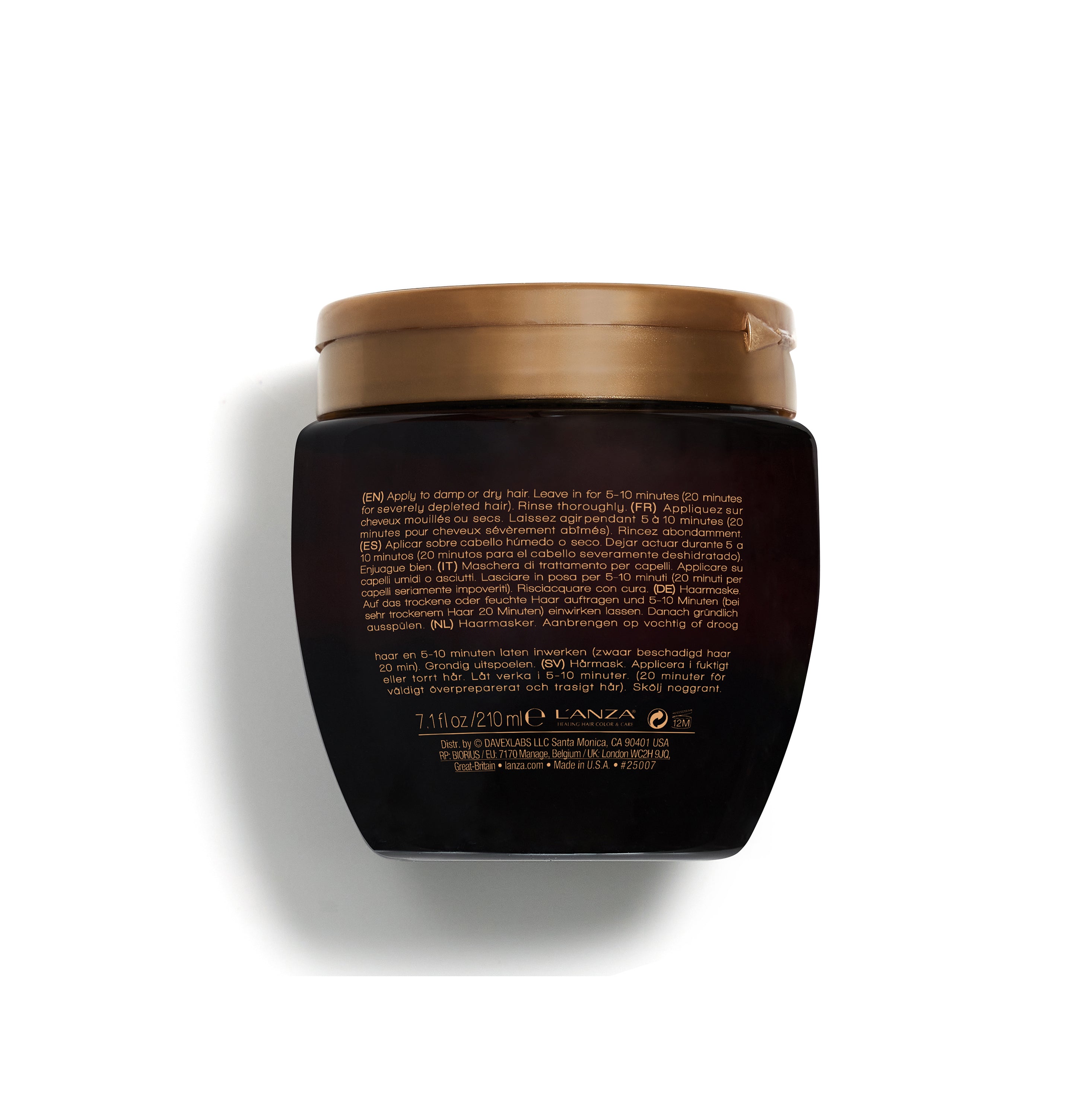 Keratin Healing Oil Intensive Hair Masque | L'ANZA